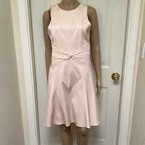 Anthropologie 4 Collection Blush Pink Sleeveless Dress Bridal Wedding Guest NWT
